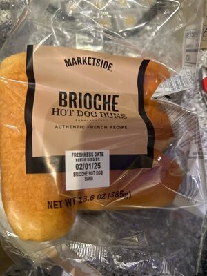 BRIOCHE HOT DOG BUNS