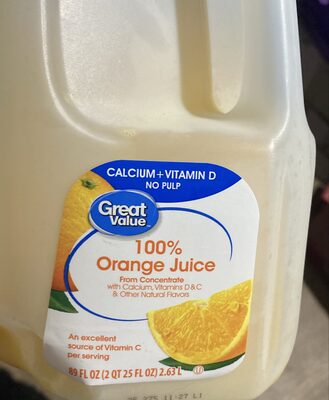 100% Orange Juice