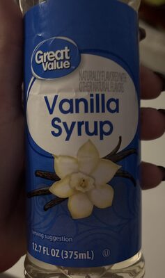 Vanilla syrup
