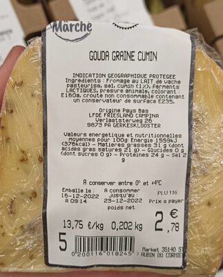 Gouda graine de cumin