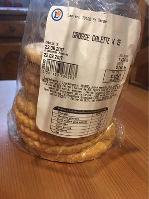 Grosse galette