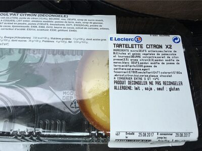 Tarte au citron