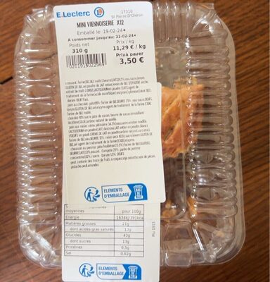 Mini Viennoiserie X12