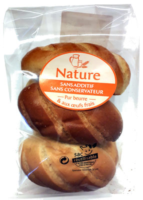 Pain au lait nature