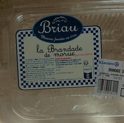 La brandade de morue parmentière
