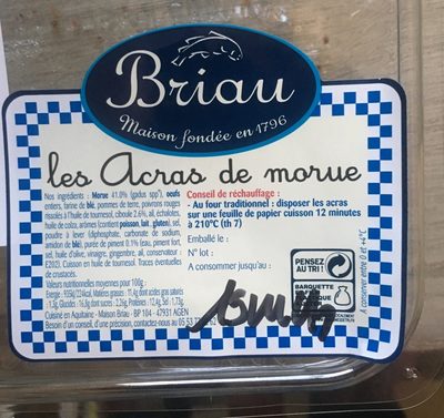 Acras de morue
