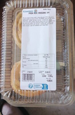 Pain aux raisins
