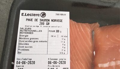 Pavé de saumon
