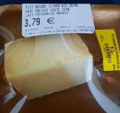 PTIT BASQUE ISTARA BIO 36%MG