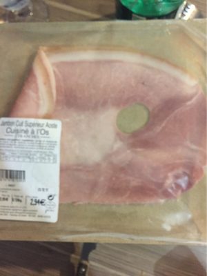 Jambon Cuit Superieur Aoste Cuisine a l’os