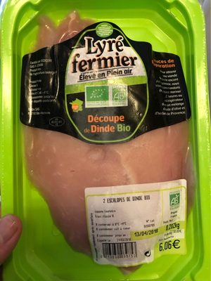 Escalope de dinde bio