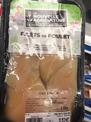 Filets de poulet