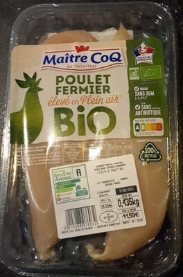 2 filets de poulet bio