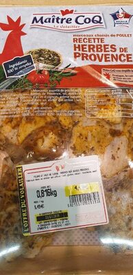Pilons et haut de cuisse marinés aux herbes de Provence