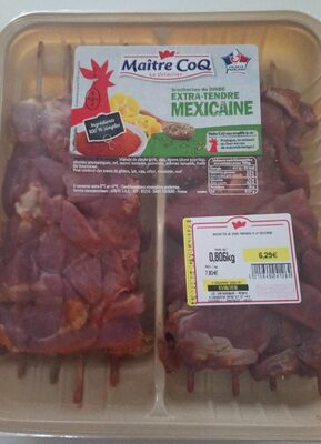 Brochettes de dinde Mexicaine