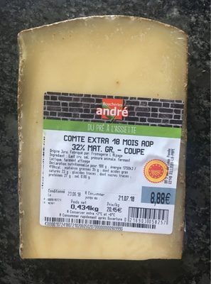 Comté extra - 18 Mois AOP