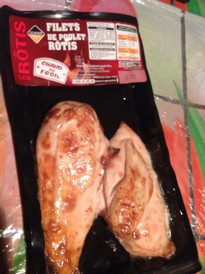 Filets de poulet rôtis