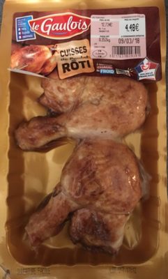 Cuisses de poulet rôti