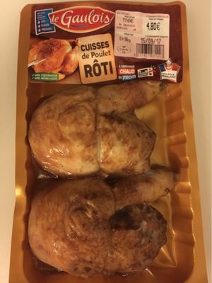 Cuisses de poulet rôti