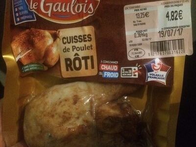 Cuisses poulet rôti