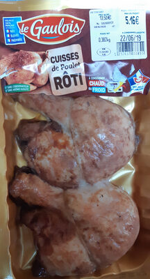 Cuisses de poulette roti