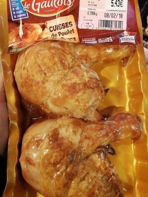 Cuisses de poulet rôti