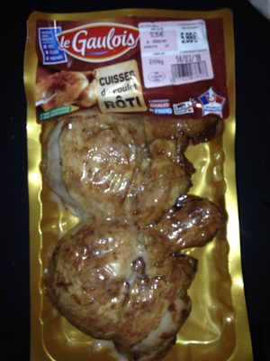 Cuisse de poulet roti