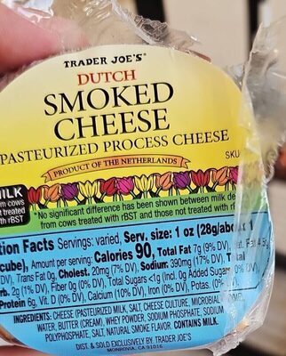 Dutch smoked TJ Holland cheese