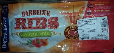 Barbecue ribs a la mexicaines