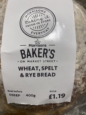 Malted Rye Barley Bread