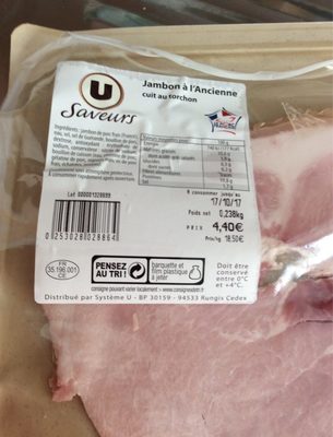 Jambon à l ancienne