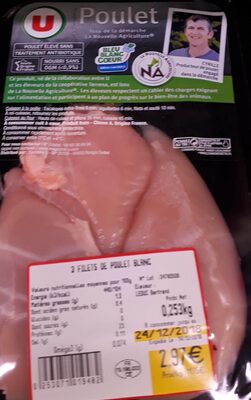 Filets de poulet