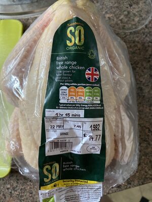 British free range whole chicken