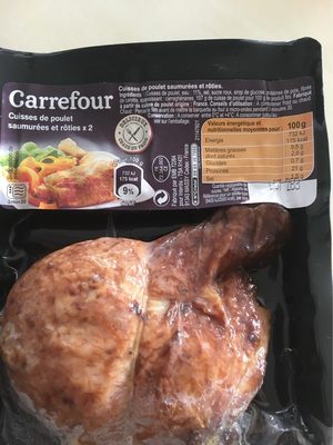 Cuisses de poulet saumurées et rôties x2