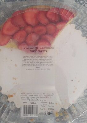 Tarte Fraises
