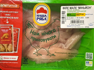 Куряче філе мале «Міньйон»