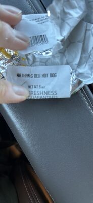 NATHANS DELI HOT DOG