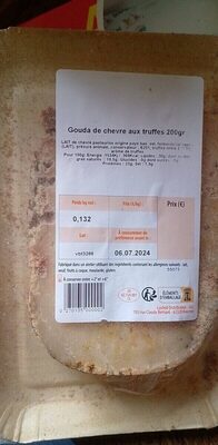 Gouda de chèvre aux truffes