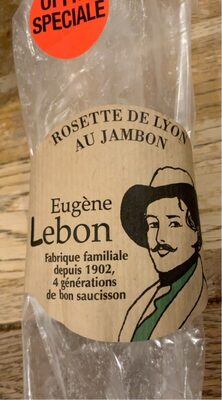 Rosette de lyon au jambon