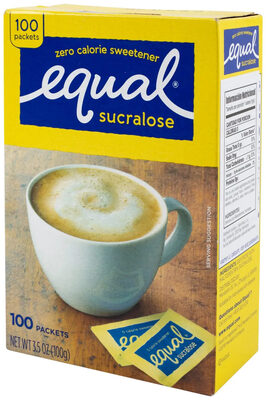 Equal, sucralose 0 calorie sweetener