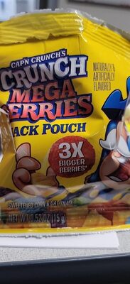 Cap'n crunch snack pouch