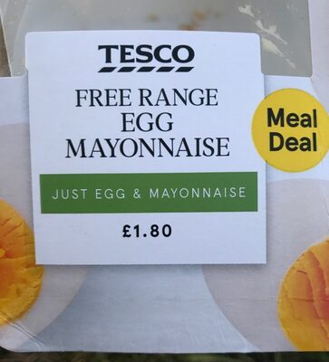 Free range egg mayonnaise sandwich
