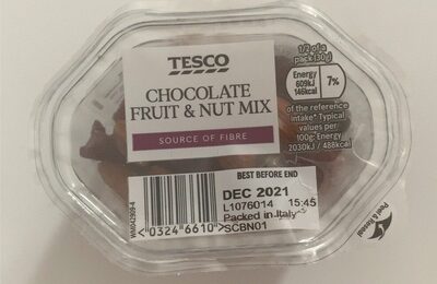 Chocolate Fruit & Nut Mix