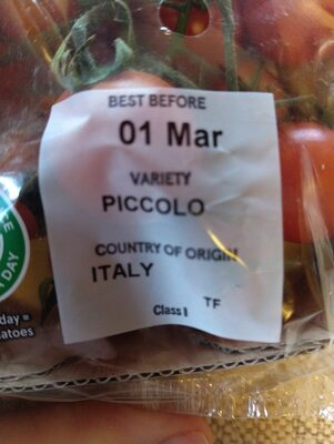 Piccobella Cherry Tomatoes