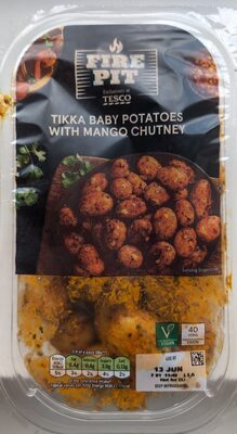 Baby Potatoes With Tikka Marinade