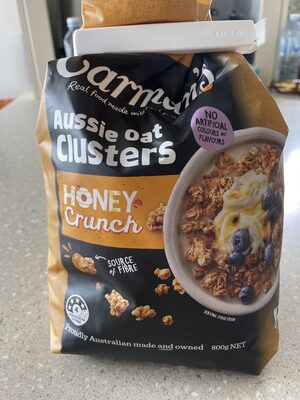 Garman’s Aussie Oat Clusters Honey Crunch