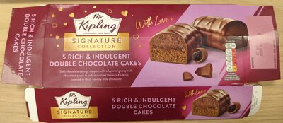 Rich and indulgent double chocolate cakes
