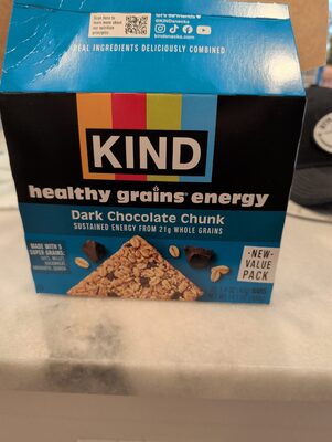 Healthy Grains Energy Dark Chocolate Chunk