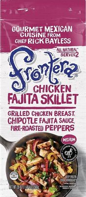 Chicken fajita skillet frozen meal