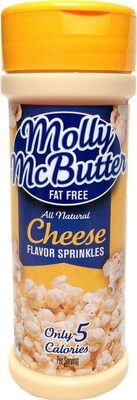 Fat free cheese flavor sprinkles